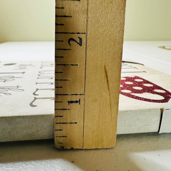 Coffee Themed Canvas Wall Art - First I Drink The Coffee Then I Do The Things - Picture 5 of 8